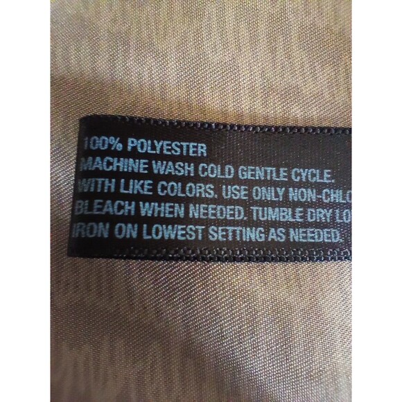 She said Women's Dress Small Beige Sleeveless Knee Length Stretch Waist Satin - Picture 11 of 11